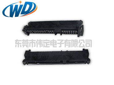 贴片7+15 22PIN HDD连接器SATA   SMT母头高5.25mm
