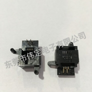 英式电话接口底部插入RJ11 6P6C 6P4C uk电话母座