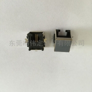 沉板 SMT电话接口RJ11 6P2C带屏蔽